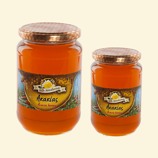 Μέλι Ακακίας. Φρέσκο Ελληνικό μέλι παραγωγής μας.
