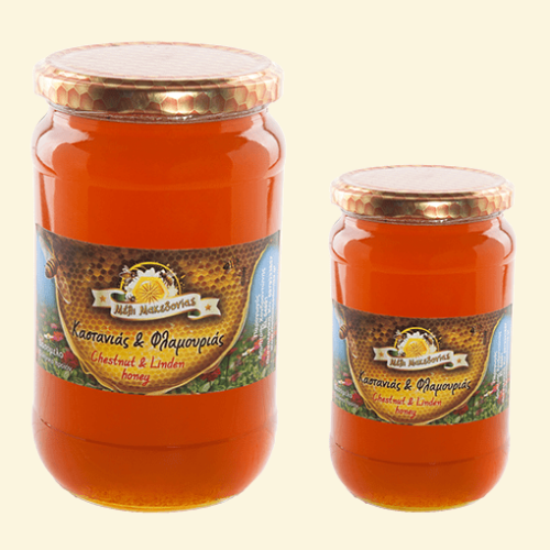 Μέλι Καστανιάς με Φλαμούρι. Φρέσκο Ελληνικό μέλι παραγωγής μας.