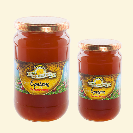 Μέλι Ρείκι ή Ερείκης. Γνήσιο Φρέσκο Ελληνικό μέλι παραγωγής μας.